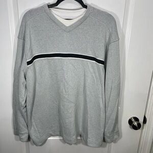 Method Gray V-Neck Men's Sweater Size XL CB-60